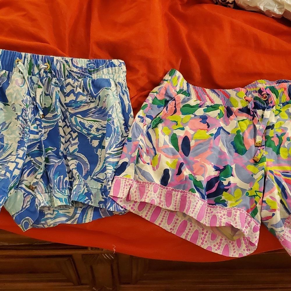 2 pair of Lilly Luxletic shorts